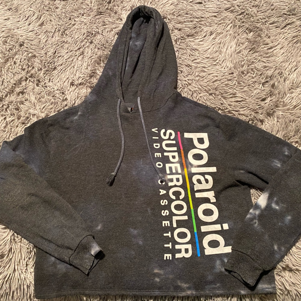 Women's Polaroid crop sweatshirt